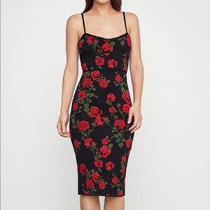 Bcbg body con cocktail dress sz M